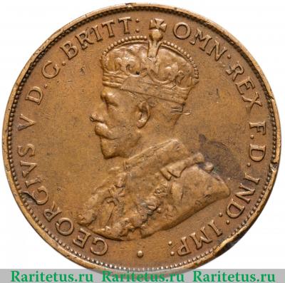 1 пенни (penny) 1932 года   Австралия