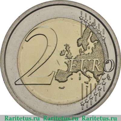 Реверс монеты 2 евро (euro) 2017 года  Тит Ливий Италия