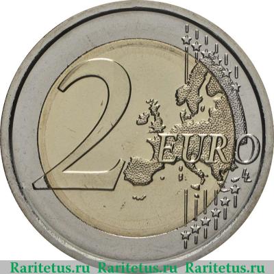 Реверс монеты 2 евро (euro) 2018 года  здравоохранение Италия