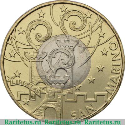 5 евро (euro) 2017 года   Сан-Марино