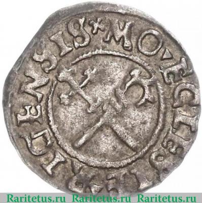Реверс монеты шиллинг (schilling) 1535 года   Рижское архиепископство