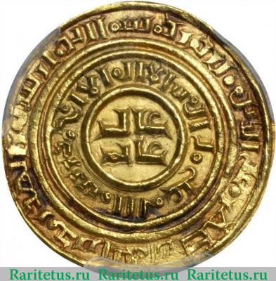Реверс монеты безант (bezant) 1148 года   Иерусалимское королевство
