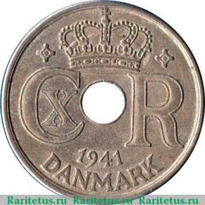 25 эре (ore) 1941 года   Фарерские острова