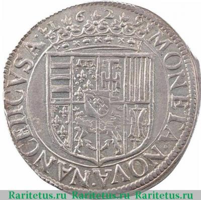 Реверс монеты тестон (testone) 1629 года   Лотарингия