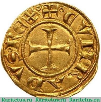 Реверс монеты дженовино (genovino) 1139 года   Генуэзская республика