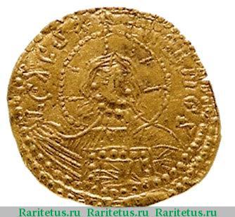 Реверс монеты златник 980 года  