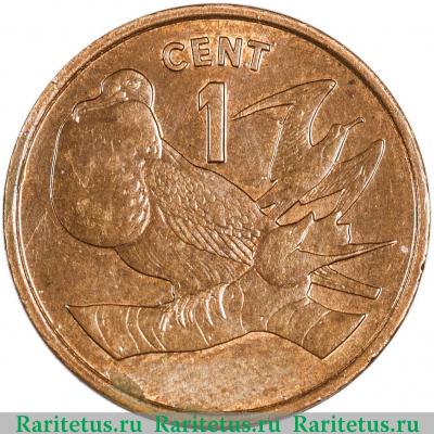 Реверс монеты 1 цент (cent) 1979 года   Кирибати