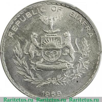 1 фунт (pound) 1969 года   Биафра