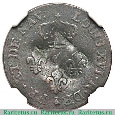 2 1/4 пенса (pence) 1801 года   Сент-Китс