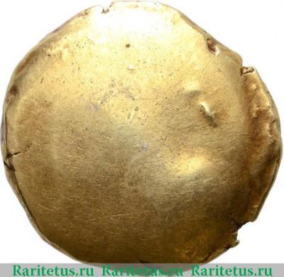 Реверс монеты статер (stater) 58-55 до н. э. годов   Галлия
