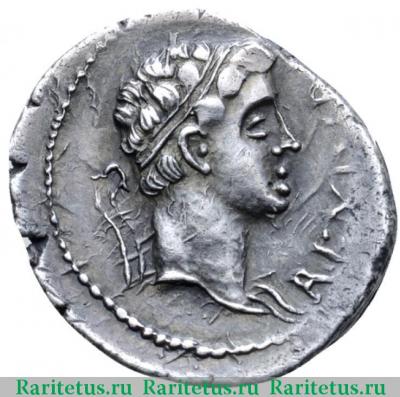 денарий (denarius) 11-23 годов  