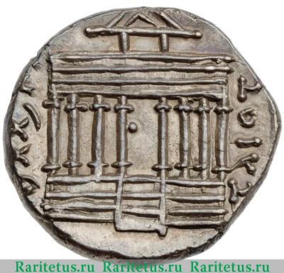 Реверс монеты денарий (denarius) 60-46 до н. э. годов   Нумидия