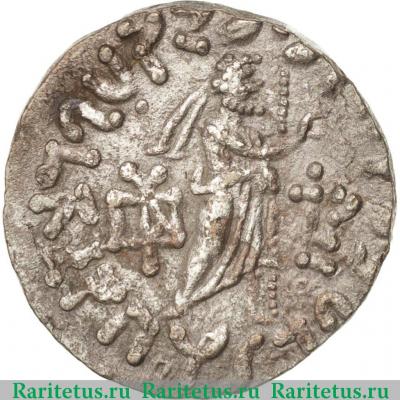 Реверс монеты тетрадрахма (tetradrachma) 55-65 годов   Индо-парфянское царство