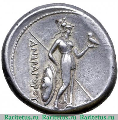 Реверс монеты тетрадрахма (tetradrachma) 246-238 до н. э. годов   Парфия
