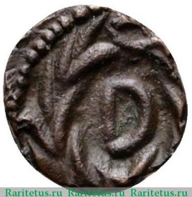 Реверс монеты нуммий (nummus) 484-496 годов   Королевство вандалов и аланов