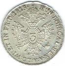 Реверс монеты 3 крейцера 1815 года   Австрия