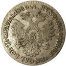 Реверс монеты 3 крейцера 1817-1824 годов   Австрия