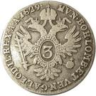 Реверс монеты 3 крейцера 1825-1830 годов   Австрия