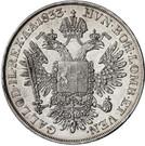 Реверс монеты ½ талера 1832-1835 годов   Австрия