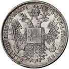 Реверс монеты ½ талера 1835-1836 годов   Австрия