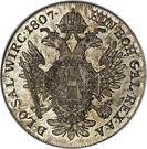 Реверс монеты 1 талер 1807-1810 годов   Австрия