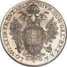 Реверс монеты 1 талер 1811-1815 годов   Австрия