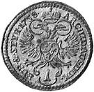 Реверс монеты 1 крейцер 1756-1762 годов   Австрия