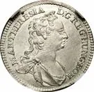 3 крейцера 1742-1745 годов   Австрия