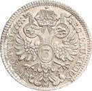Реверс монеты 3 крейцера 1765-1780 годов   Австрия