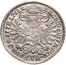 Реверс монеты 17 крейцеров 1751-1765 годов   Австрия