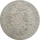 Реверс монеты 20 крейцеров 1790-1792 годов   Австрия