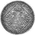 Реверс монеты 30 крейцеров 1746-1748 годов   Австрия