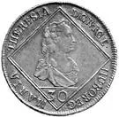 30 крейцеров 1760 года   Австрия