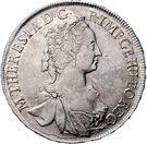 ½ талера 1746-1753 годов   Австрия