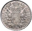 Реверс монеты ½ талера 1746-1753 годов   Австрия