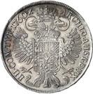 Реверс монеты ½ талера 1756-1765 годов   Австрия