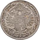 Реверс монеты ½ талера 1766-1777 годов   Австрия