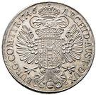 Реверс монеты 1 талер 1746-1753 годов   Австрия