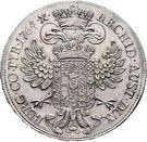 Реверс монеты 1 талер 1751-1765 годов   Австрия