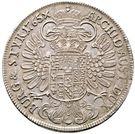 Реверс монеты 1 талер 1765 года   Австрия
