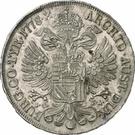 Реверс монеты 1 талер 1772-1780 годов   Австрия