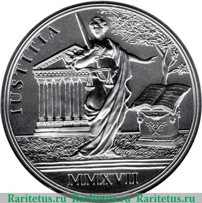 Реверс монеты 20 евро 2017 года   Австрия