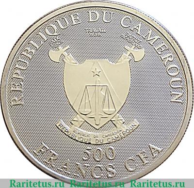 500 франков 2010 года   Камерун