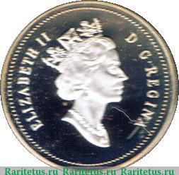 5 центов 2000 года   Канада