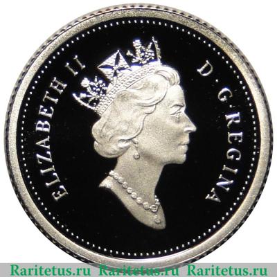10 центов 2000 года   Канада