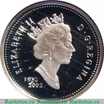 10 центов 2002 года   Канада