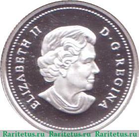 25 центов 2004 года   Канада