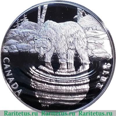 Реверс монеты 10 долларов 2016 года   Канада