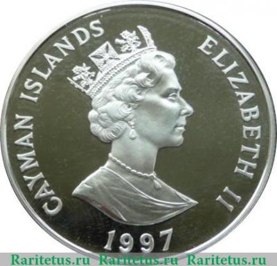 2 доллара 1997 года   Каймановы острова