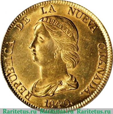 16 песо 1837-1849 годов   Колумбия